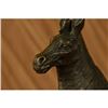 Image 2 : African Zebra Bronze Sculpture
