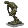 Image 2 : Elegant Nude Male Age of Bronze Sculpture