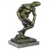Image 5 : Elegant Nude Male Age of Bronze Sculpture