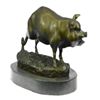 Image 2 : Animal Edition Pig Austrian Bronze Sculpture