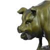Image 6 : Animal Edition Pig Austrian Bronze Sculpture