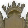 Image 2 : Lion Crest Family Heirloom Bronze Sculpture