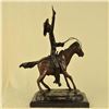 Image 1 : Pony Express Cowboy Bronze Sculpture