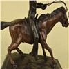 Image 3 : Pony Express Cowboy Bronze Sculpture