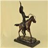 Image 4 : Pony Express Cowboy Bronze Sculpture