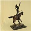 Image 7 : Pony Express Cowboy Bronze Sculpture