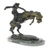 Image 1 : Rodeo Western Bronze Sculpture