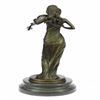 Image 3 : Violin Player Bronze Sculpture