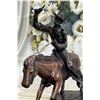 Image 3 : Man on Horse with Shooting Gun Bronze Sculpture
