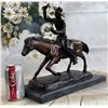 Image 5 : Man on Horse with Shooting Gun Bronze Sculpture