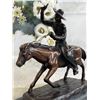 Image 8 : Man on Horse with Shooting Gun Bronze Sculpture