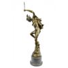 Image 4 : Flying Mercury Bronze Sculpture