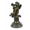 Image 1 : Cherub Trumpet Musician Artist Angel Bronze Statue