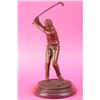 Image 1 : Happy Golfer Tee Off Bronze Sculpture