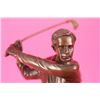 Image 2 : Happy Golfer Tee Off Bronze Sculpture