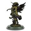 Image 5 : Mythical Fairy Angel Bronze Sculpture