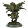 Image 7 : Mythical Fairy Angel Bronze Sculpture