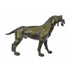 Image 2 : Shaggy Dog Captures a Bird Bronze Sculpture