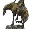 Image 8 : Man with Spear on Horse Bronze Sculpture