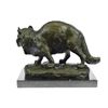 Image 3 : A Persian Cat Bronze Sculpture