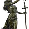 Image 4 : Justice Lady Bronze Sculpture