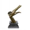 Image 1 : Walls Have Ears Bronze Sculpture