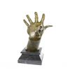 Image 9 : Walls Have Ears Bronze Sculpture