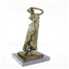 Image 2 : Dancer Bronze Sculpture on Marble Base Figurine