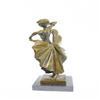 Image 8 : Dancer Bronze Sculpture on Marble Base Figurine