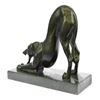 Image 5 : Greyhound Racing Dog Bronze Sculpture