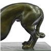 Image 8 : Greyhound Racing Dog Bronze Sculpture