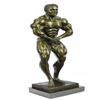 Image 1 : Incredible Hulk Trophy Sport Body Building Bronze Decor