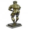 Image 2 : Incredible Hulk Trophy Sport Body Building Bronze Decor