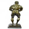Image 3 : Incredible Hulk Trophy Sport Body Building Bronze Decor