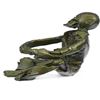 Image 5 : Skeleton Wine Holder Bronze Sculpture