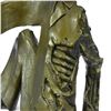 Image 4 : Skeleton Bottle Holder Bronze Sculpture