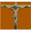 Image 4 : Crucifixion Cross of Jesus Christ Wall Bronze Sculpture