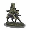 Image 2 : Man With Horse Bronze Sculpture