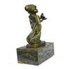 Image 9 : Little Indian Boy Alibaba The Server Bronze Sculpture