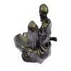 Image 2 : Key Holder Skeleton With Nude Girl Bronze Statue