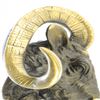 Image 6 : Mascot Ram Head Bronze Sculpture