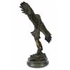 Image 2 : Winged Native American Indian Eagle Bird Bronze Statue