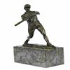 Image 1 : Baseball Player Bronze Sculpture