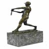 Image 2 : Baseball Player Bronze Sculpture