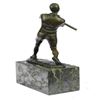 Image 8 : Baseball Player Bronze Sculpture