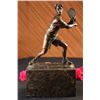 Image 1 : Tennis Player Bronze Sculpture
