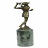 Image 2 : Golfer Female Golfing Trophy Bronze Sculpture