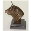 Image 5 : Bull Head Bronze Sculpture