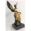 Image 1 : Angel Sits on Celestial Throne Bronze Sculpture