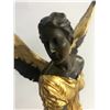 Image 2 : Angel Sits on Celestial Throne Bronze Sculpture